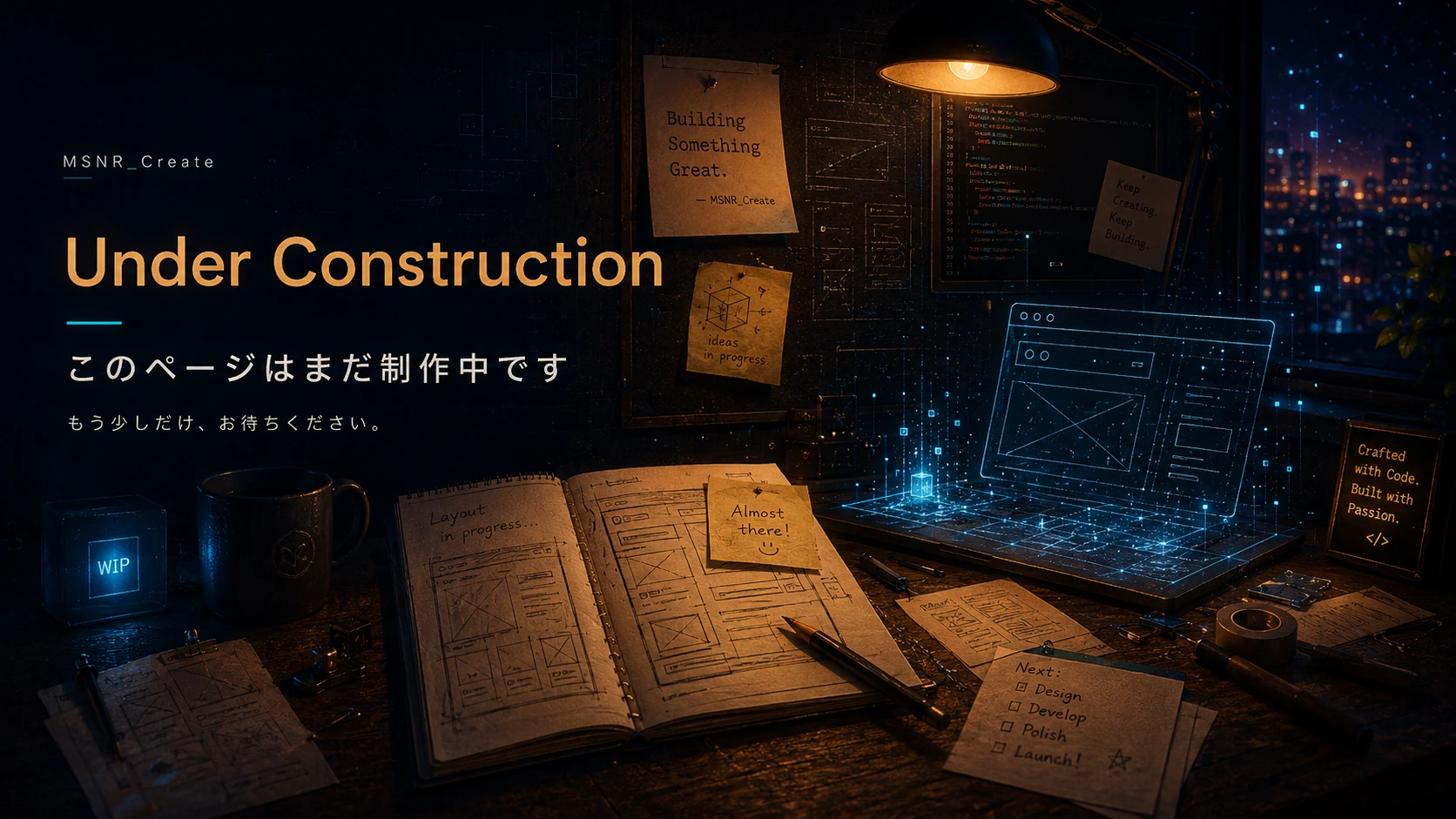 制作中